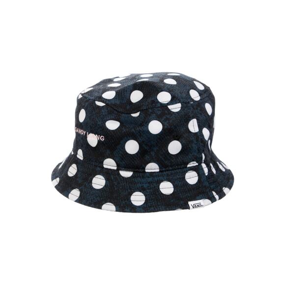 Vans X Sandy Liang Hat Navy Blue Polka Dot Women Hat - Picture 1 of 7